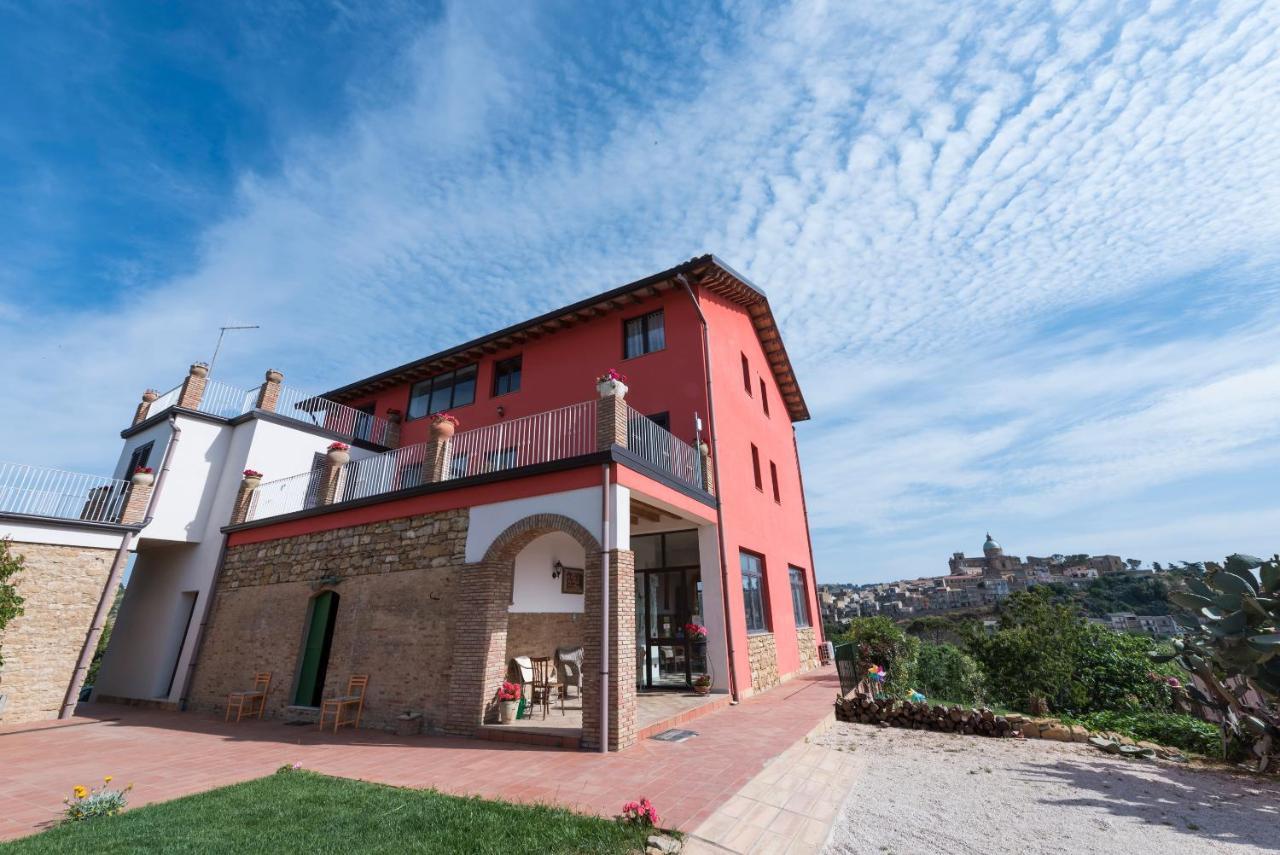 La Casa Rossa Country House Bed and Breakfast Piazza Armerina Exterior foto